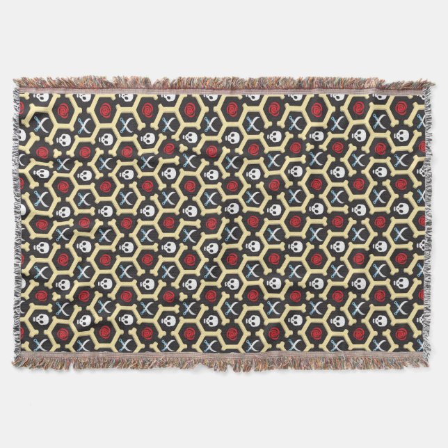 Bandittemamönster Filt (Framsidan)