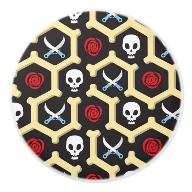 Bandittemamönster Knopp (Framsidan)