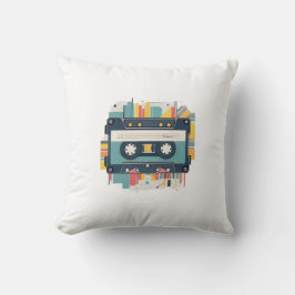 Bandkassett och radio kudde