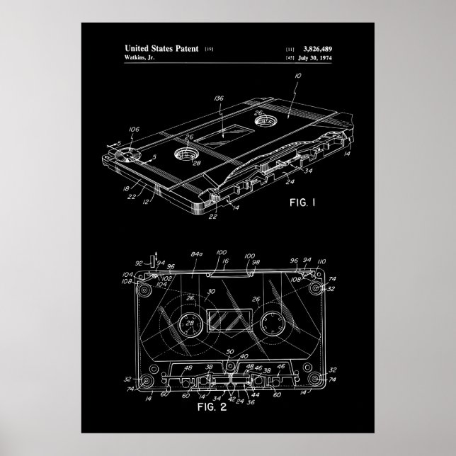 Bandkassettpatent Poster (Framsidan)