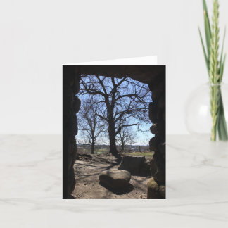 Bandkastaranteckningskort för bankroft tack kort