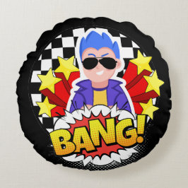 Bandkillen Rund Kudde