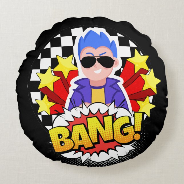 Bandkillen Rund Kudde (Framsidan)