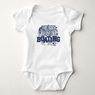 Bandkostymen baby kärlek för spädbarn t shirt