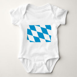 Bandkostymen baby med flagga Bayern T Shirt