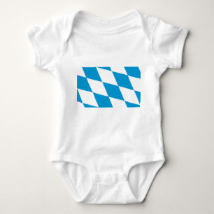 Bandkostymen baby med flagga Bayern T Shirt