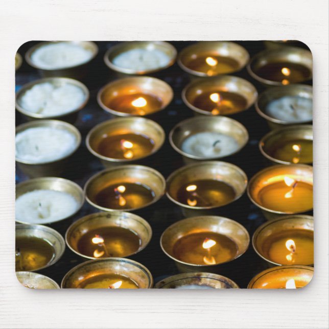 Bandljus av jakknapp musmatta (Framsidan)