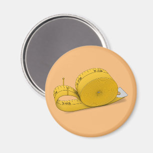 Bandmått Snigel Magnet