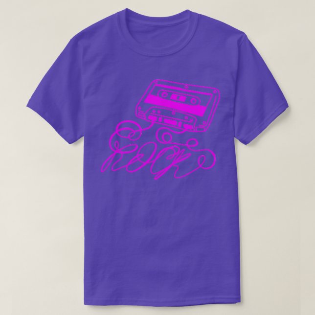 Bandmusik i old school sten t shirt (Design framsida)
