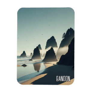 Bandon Oregon kusten Resa Magnet