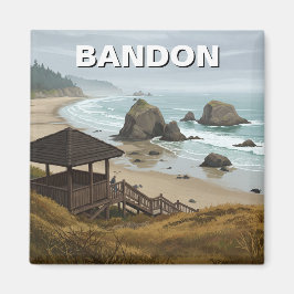 Bandon Oregon kusten Travel Magnet