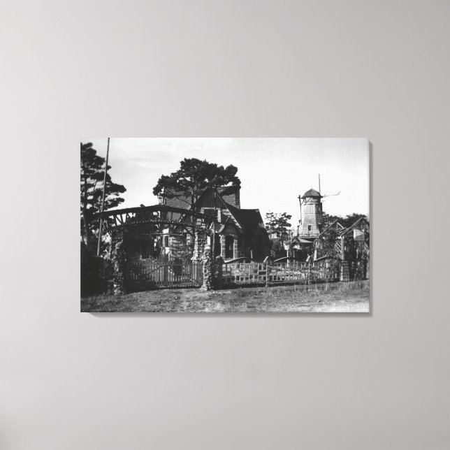 Bandon, Oregon Natureland Home Auto Park Canvastryck (Framsida)