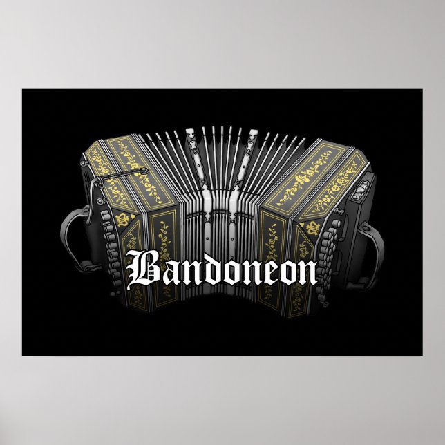 Bandoneon Poster (Framsidan)