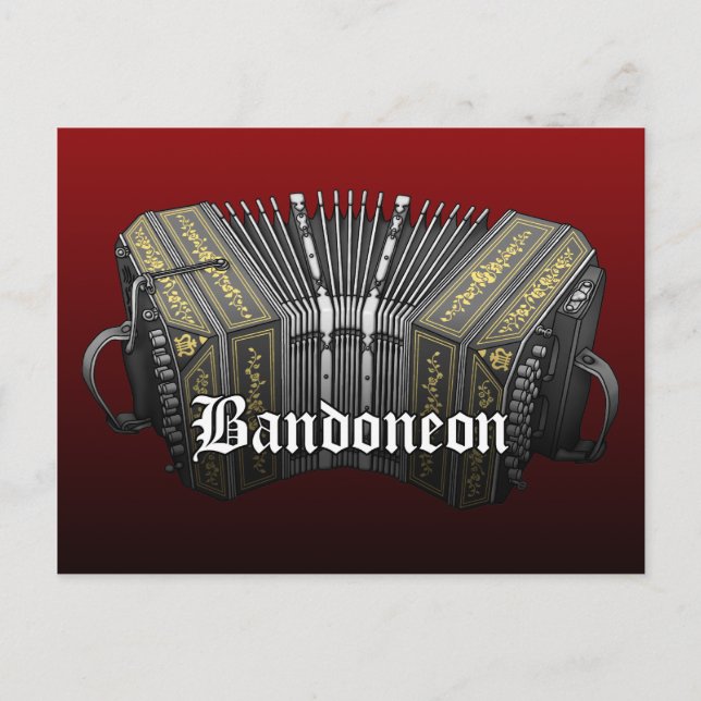 Bandoneon Vykort (Framsida)
