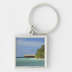 Bandos Island Resort, North Male Atoll, The Fyrkantig Silverfärgad Nyckelring
