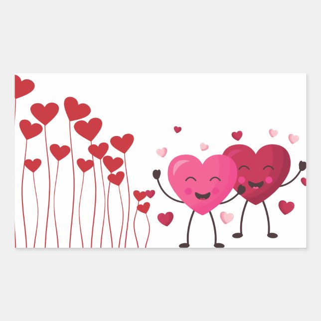 Bandpackningsbrickor Rektangulärt Klistermärke (Framsida)