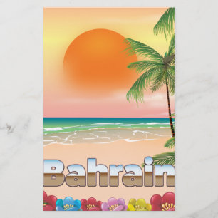Bandresefall för Bahrain Brevpapper