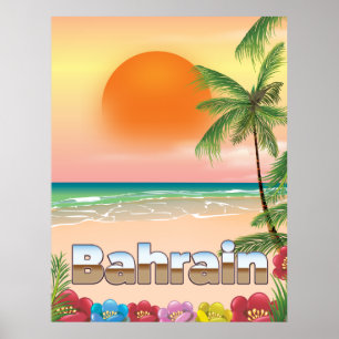 Bandresefall för Bahrain Poster