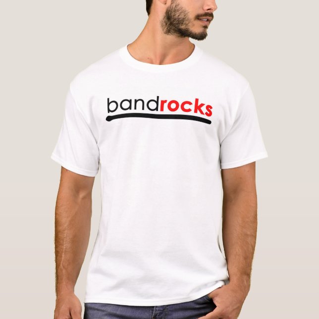 bandRocks T-shirt (Framsida)