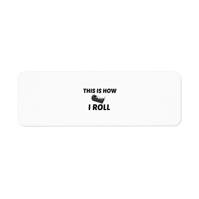 BANDROLL RETURADRESS ETIKETT (Framsidan)