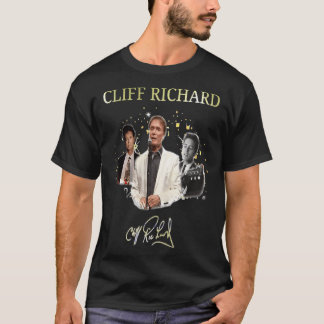Bands Top Selling Cliff Richard Funny Manar Fläkt T Shirt