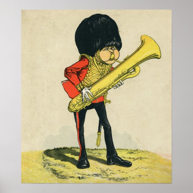 Bandsman från Grenadier Guards Poster (Framsidan)