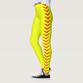 Bandspelare för snabbgående Gult-sport Leggings