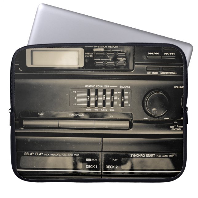 Bandspelare Laptop Fodral (Framsidan)