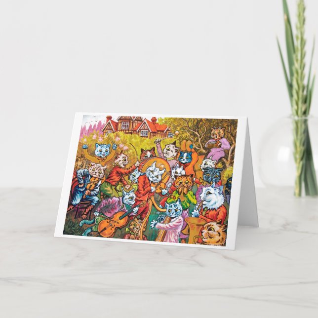 Bandspelarna, Louis Wain Kort (Framsida)