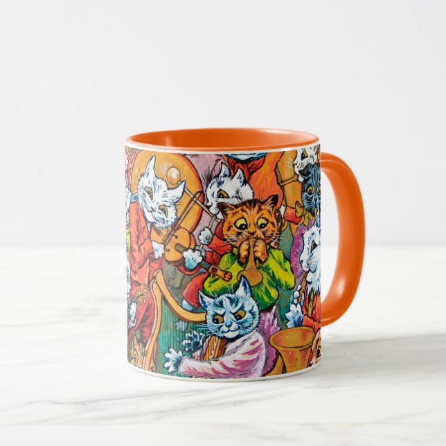 Bandspelarna, Louis Wain Mugg (Framsida höger)