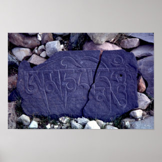 Bandsten i Mani Poster