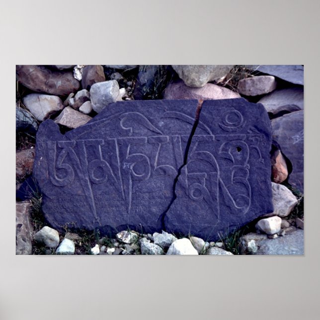 Bandsten i Mani Poster (Framsidan)