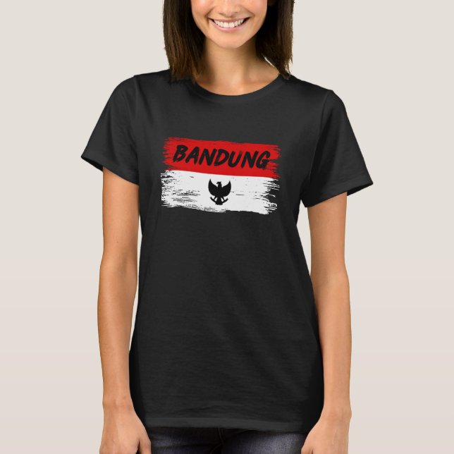 Bandung Indonesien  T Shirt (Framsida)