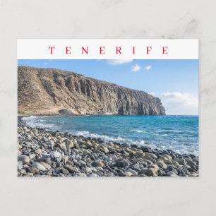 Bandvyvykort för Tenerife-pebbladen Vykort