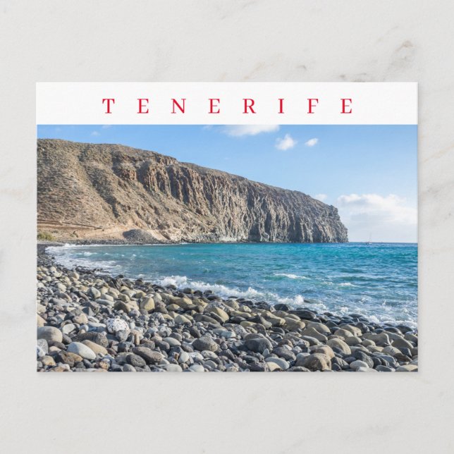 Bandvyvykort för Tenerife-pebbladen Vykort (Framsida)