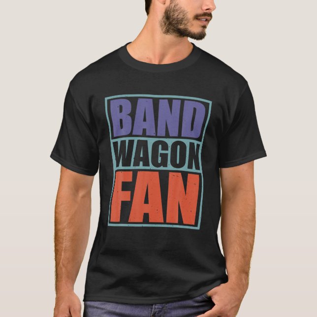 Bandwagon Fläkt T Shirt (Framsida)