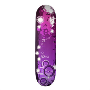 Baner 3 för Grungestilmusik Mini Skateboard Bräda 18,7 Cm
