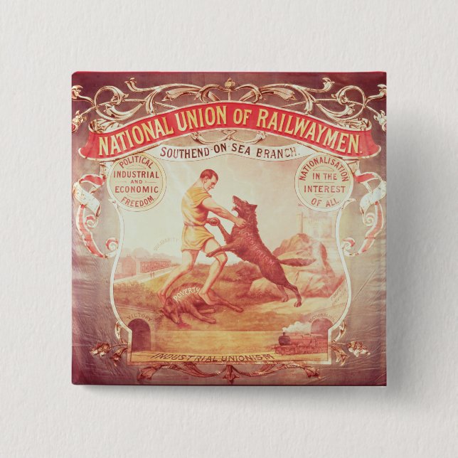 Baner av denHav grenen av nationen Knapp (Framsida)