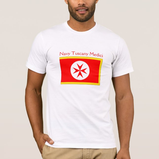 Baner av marinen Tuscany Medici T-shirt (Framsida)