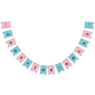 Baner för adoptionstenparty vimplar