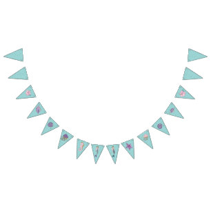Baner för Bunting för party för Vimplar