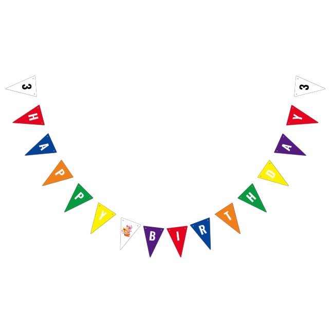 Baner för flagga för ordvärldsfödelsedag (Alla)