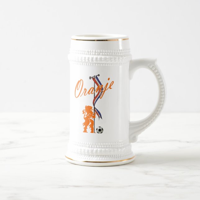 Baner för fotboll för slutsumma för Oranje Sejdel (Höger)