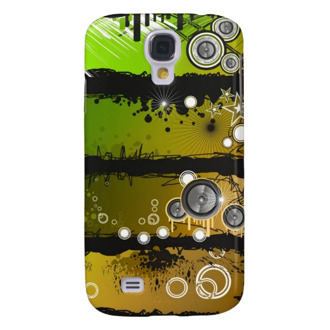 Baner för Grungestilmusik Case-Mate Samsung Galaxy Skal (Baksidan)