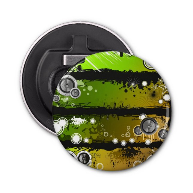 Baner för Grungestilmusik Flasköppnare (Framsidan)