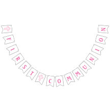 Baner för nattvardsgång för rosakor första