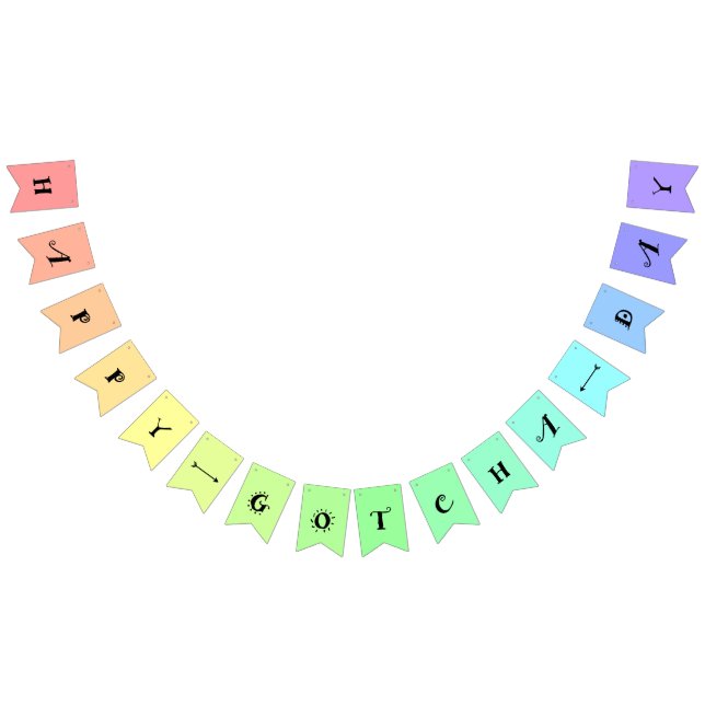 Baner för party för lyckligGotcha dagadoption Vimplar (Alla)