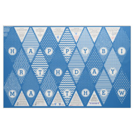 Baner för standert för DIY-grattis på Tyg