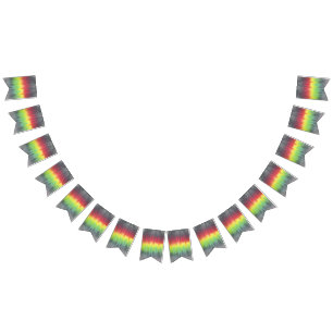 baner Rasta 2 för tiedyepartybunting Vimplar