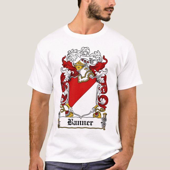 Banerfamiljvapensköld Tee (Framsida)
